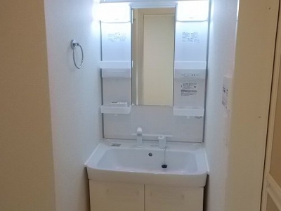 【洗面所】 | ソリッソ三条 | 使いやすい洗面所です