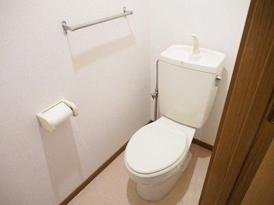【トイレ】 | クレストール上野田　Ｂ | ゆったりとした空間のトイレです