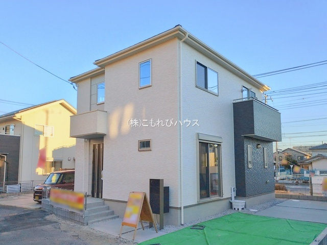 鴻巣市大間　新築一戸建て　2区画　01の外観|撮影：'26/01/23