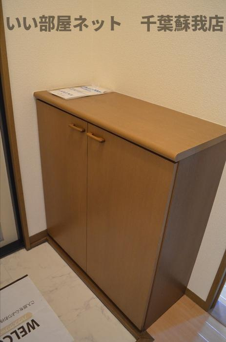 ハイツ１２８の玄関|シンプルで使いやすい玄関です