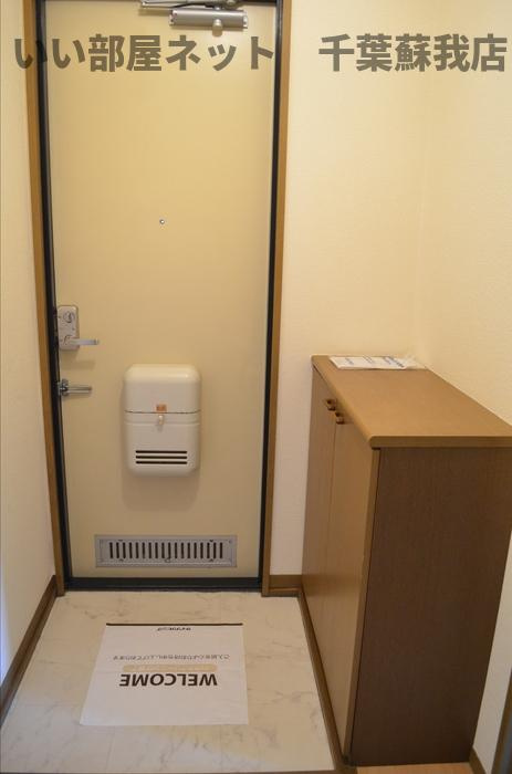 ハイツ１２８の玄関|シンプルで使いやすい玄関です