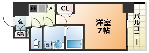 LiveCasa王子公園の間取り
