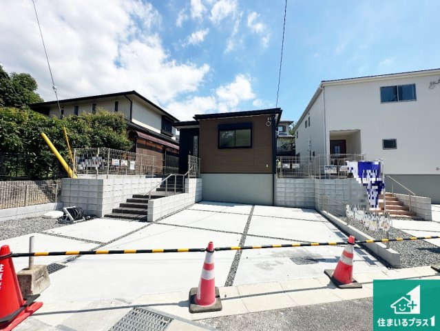 ●奈良市押熊町　第4期　新築一戸建ての外観|お客様に長く安心して住んでいだだける事にこだわった家づくり！住んでからのアフターサービスにもしっかりと取り組んでいます！