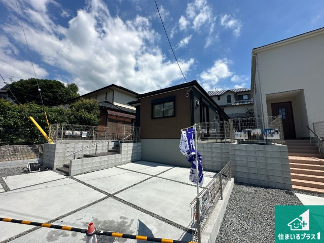 ●奈良市押熊町　第4期　新築一戸建ての外観|お客様に長く安心して住んでいだだける事にこだわった家づくり！住んでからのアフターサービスにもしっかりと取り組んでいます！