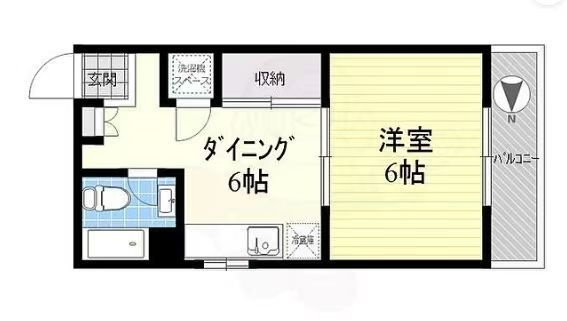 トーア錦糸町マンションの間取り