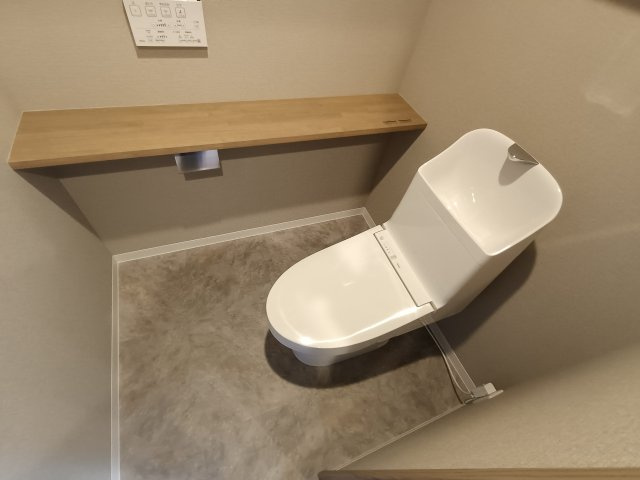 パークフィールドみさとテラ・ウエスト5街区2号館のトイレ|トイレです