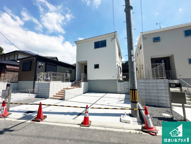 ●奈良市押熊町　第4期　新築一戸建ての外観|安心の10年保証！外観を美しく保ち、雨水で汚れを落とします！気になることがありましたら、お気軽にお問い合わせください！