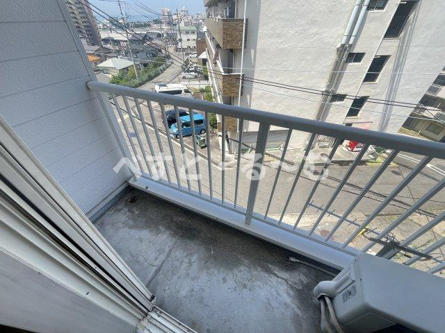 ハイムオークラのバルコニー