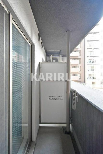 SERENiTE北浜のバルコニー