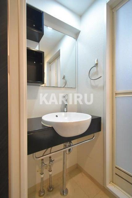 SERENiTE北浜の洗面所