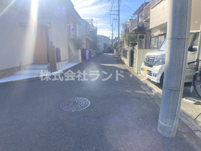 【前面道路含む現地写真】 | 所沢市青葉台