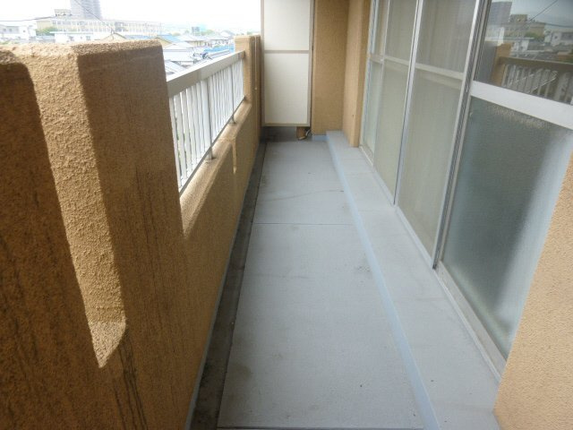 土居パレスのバルコニー