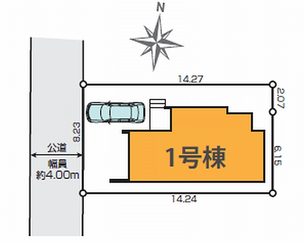 【区画図】 | 杉並区上高井戸１丁目　新築戸建て | 公園も近く、自然豊かな住環境でお過ごしいただけます