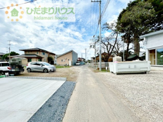【前面道路含む現地写真】 | 坂東市沓掛　新築戸建 | 近隣の物件もまとめてご案内できます(*^^)
お気軽にお問い合わせください♪