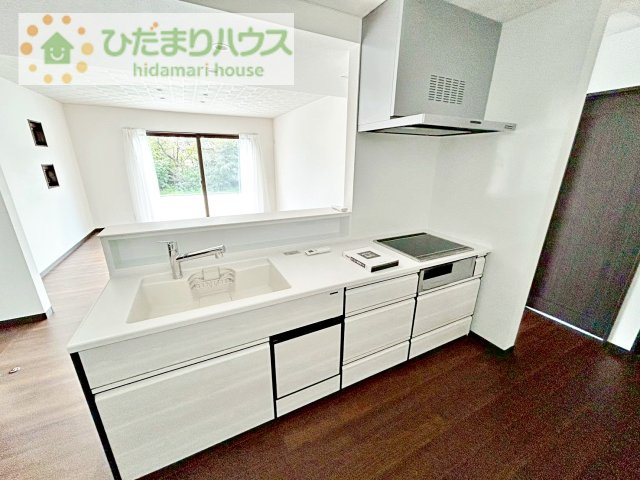 【キッチン】 | 坂東市沓掛　新築戸建 | 料理をしながらでも、ご家族との会話を楽しめる対面式キッチン♪