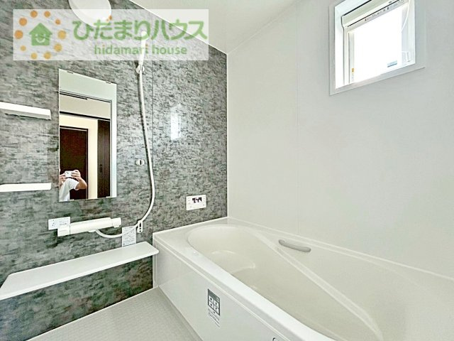 【浴室】 | 坂東市沓掛　新築戸建 | 今日も１日お疲れでした。広いお風呂で疲れを癒してください、、、♡