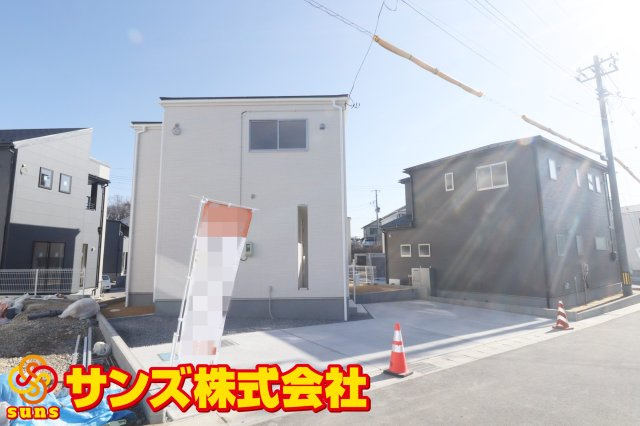 須賀川市森宿字安積田　　　　5号棟　　　西袋第1小学校、西袋中学区　の外観|西側から見た外観