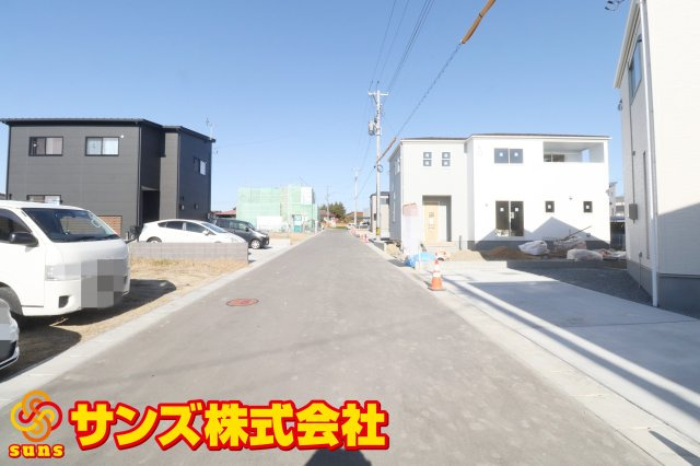 須賀川市森宿字安積田　　　　5号棟　　　西袋第1小学校、西袋中学区　の地図