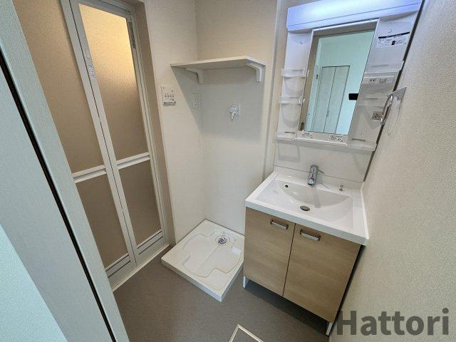 サンメイプル庄内の独立洗面台