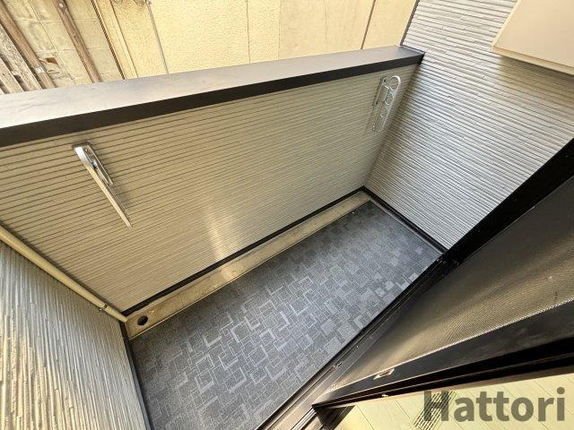 サンメイプル庄内のバルコニー