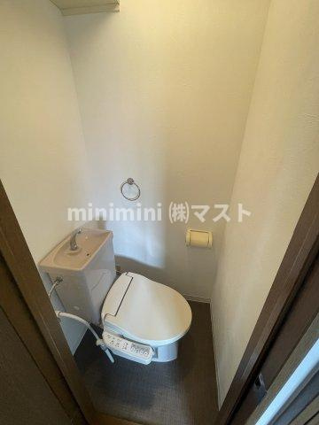 メロディーハイム九条のトイレ|※別号室参考写真