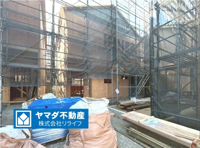 クワイエ　一宮市三条第6　全4区画分譲の外観|「現地（2025年11月7日）撮影」　
■外観写真　
■ヤマダ不動産　株式会社リライフ　