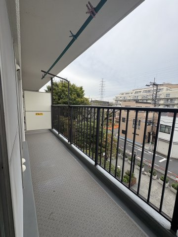 西新井スカイハイツのバルコニー|バルコニー