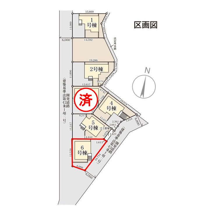 須賀川市森宿字安積田　　　　6号棟　　　西袋第1小学校、西袋中学区　のその他|※子育てグリーン住宅支援事業！長期優良住宅80万円の補助金対象！
