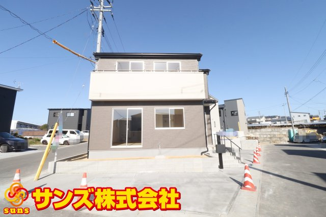 須賀川市森宿字安積田　　　　6号棟　　　西袋第1小学校、西袋中学区　の外観|南側から見た外観