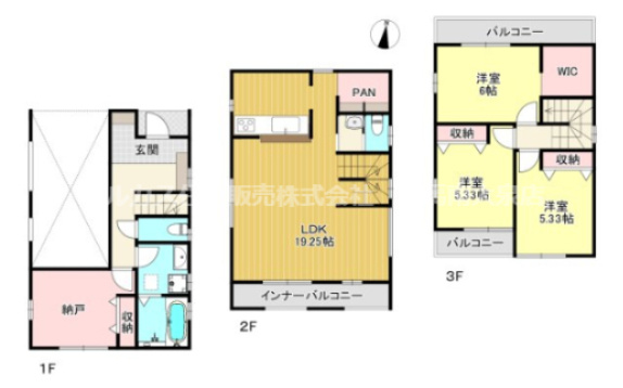 新座市栄5丁目　新築一戸建　西武池袋線　大泉学園