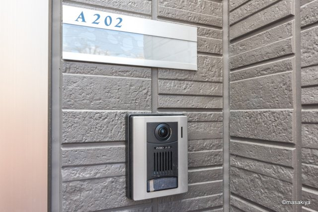 グランメール　A棟のエントランス