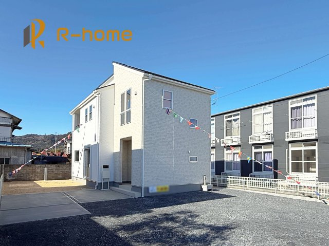 笠間市岩間駅西第2　新築戸建て　1号棟の外観|ご予約を頂ければ、『平日』はもちろん『早朝』や『夜間』もご見学可能です♪お気軽にお申し付けください♪