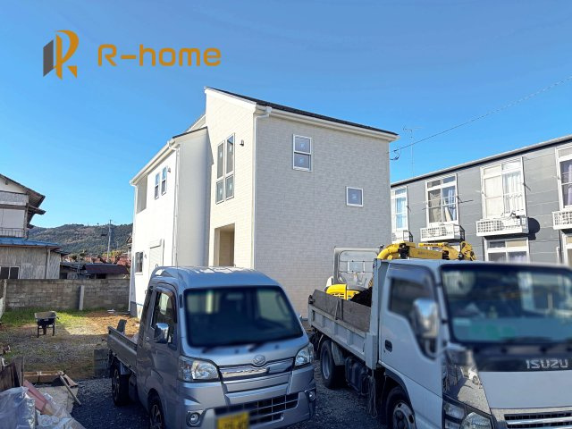 笠間市岩間駅西第2　新築戸建て　1号棟の外観|ご予約を頂ければ、『平日』はもちろん『早朝』や『夜間』もご見学可能です♪お気軽にお申し付けください♪