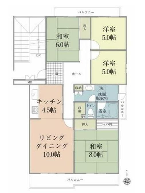 東鷲宮ニュータウン公園通りの間取り|ファミリー向け4LDKの間取りです♪