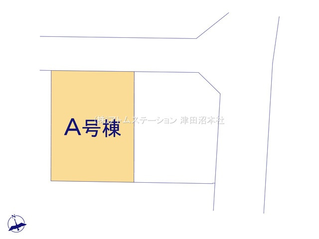 【区画図】 | アトムセレクト千葉市花見川区浪花町910番　A号棟