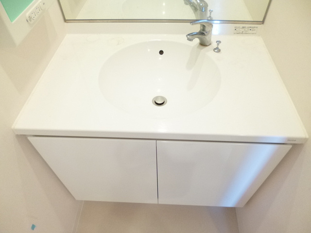 エスティメゾン王子の洗面所|嬉しい独立洗面台です