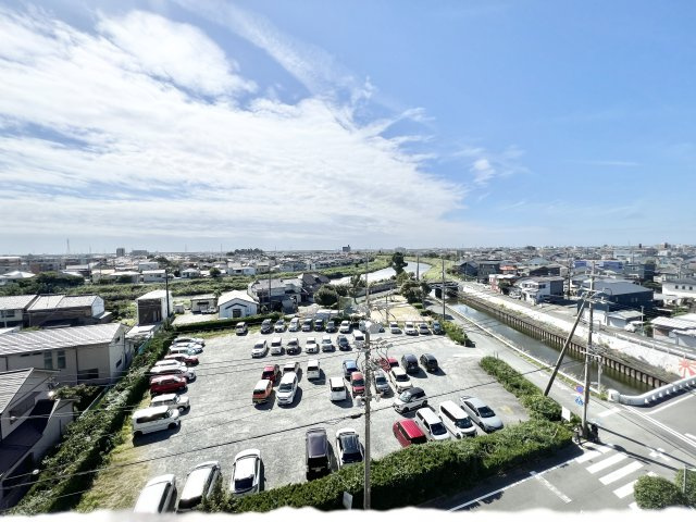 ブライトタウン浅田の展望|南側の眺望です。