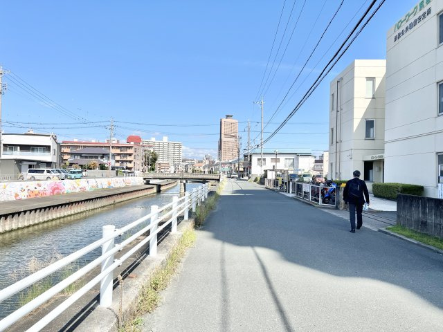 ブライトタウン浅田のその他|前面道路を北側を向いて撮影しました！！