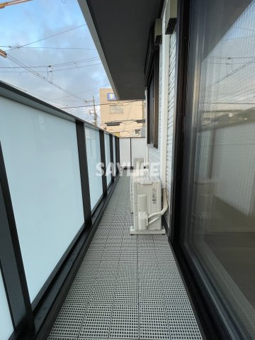 オークメゾン加美のバルコニー