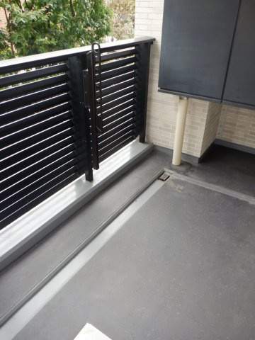 グランスイート広尾のバルコニー