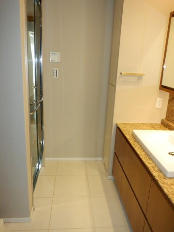 グランスイート広尾の脱衣所