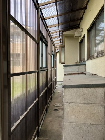 米子市両三柳　中古住宅のその他|建物裏側