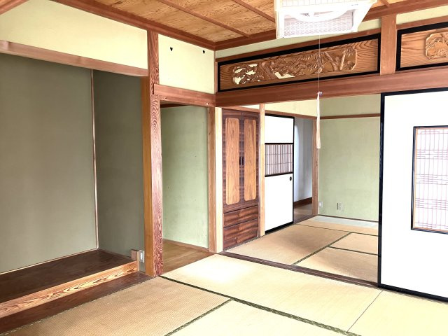 米子市両三柳　中古住宅の和室|1階和室