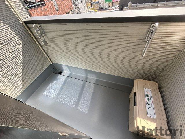 サンメイプル庄内のバルコニー