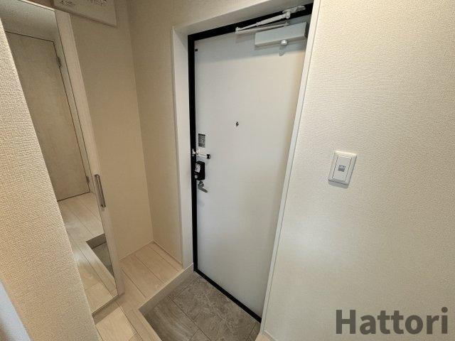 サンメイプル庄内の玄関