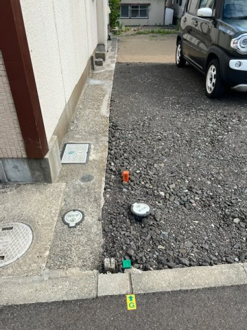 東本町三丁目売土地の外観|土地左側