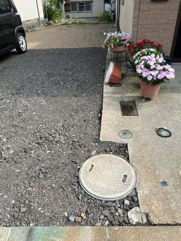 東本町三丁目売土地の外観|土地右側