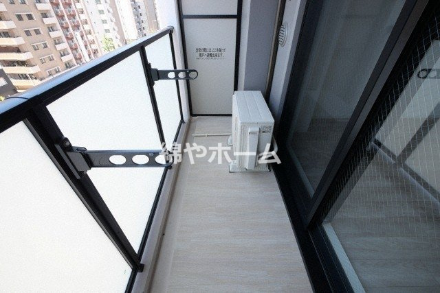 大阪難波Noahのバルコニー|陽当たり良好なバルコニーです
