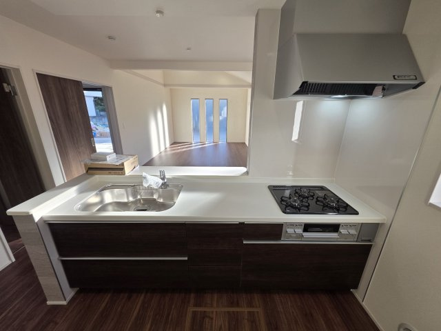 【キッチン】 | リーブルガーデン．S　行田矢場第４　 | １号棟現地キッチン（2026年01月23日）撮影