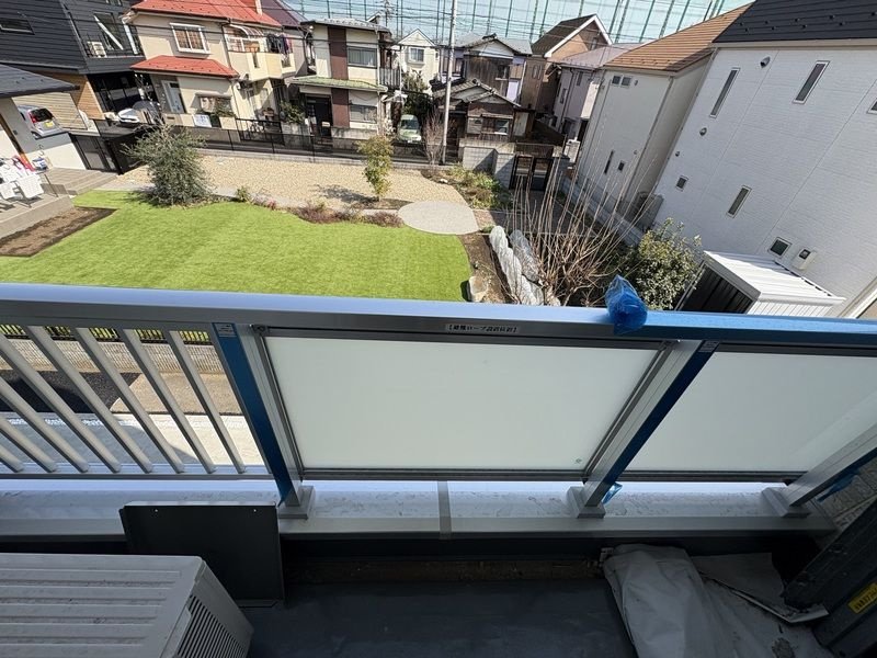 リブリ・矢川のバルコニー